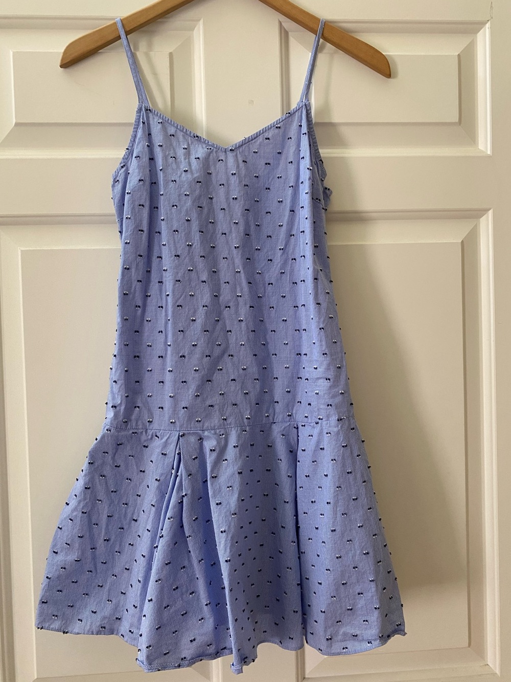Derek Lam 10 Crosby Sundress Blue Size 0 Summer Party Bridal Shower Minidress